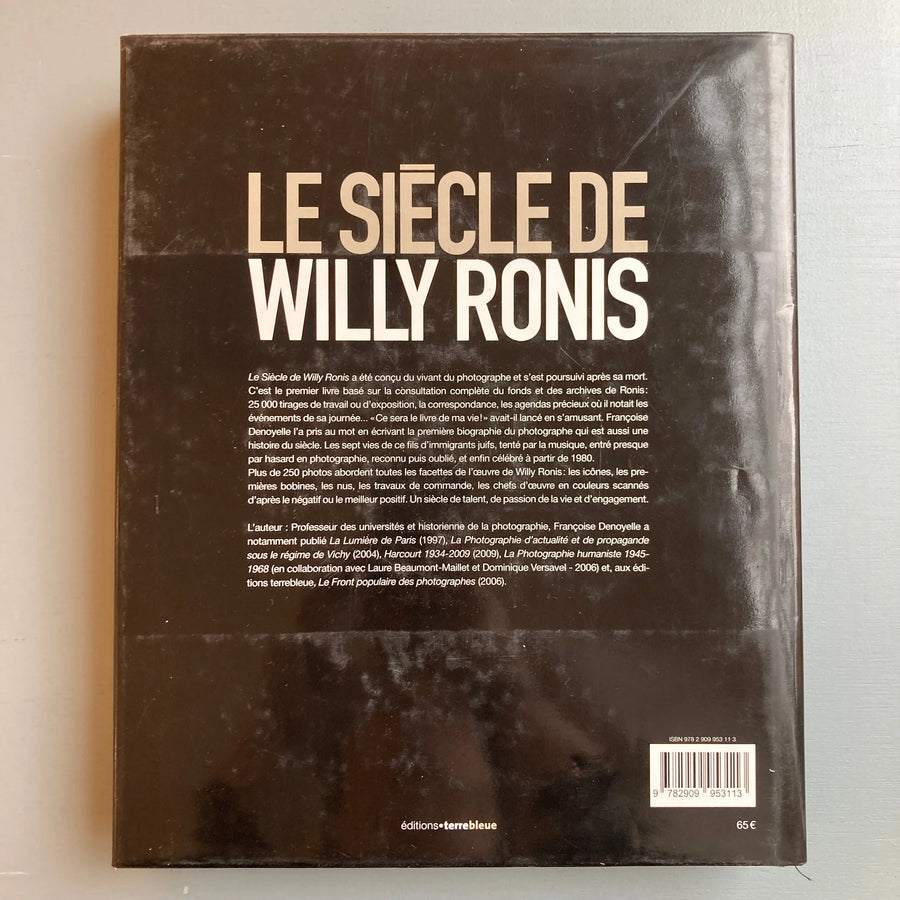 Le siècle de Willy Ronis - éditions terrebleue 2012 Saint-Martin Bookshop