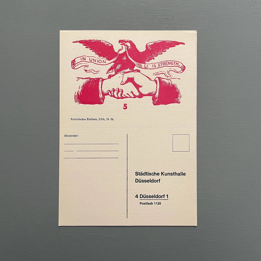 Marcel Broodthaers - Der Adler vom Oligozän bis heute - Städtische Kunsthalle Düsseldorf 1972 Saint-Martin Bookshop