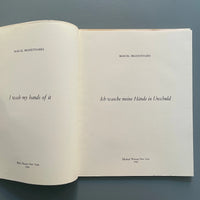 Marcel Broodthaers - I wash my hands of it - Mary Boone/Michael ...