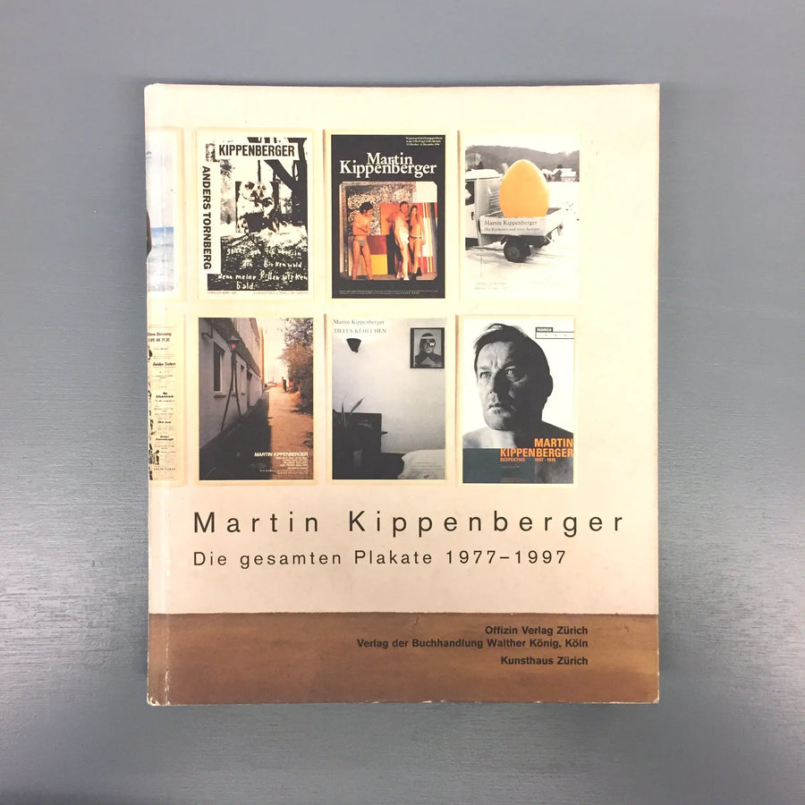 Martin Kippenberger - Die gesamten plakate - Oktagon 1998 Saint-Martin Bookshop