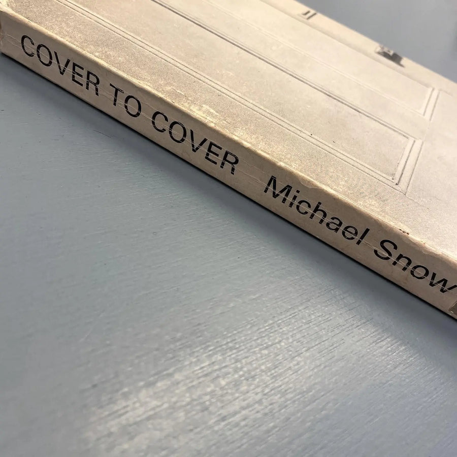 Michael Snow - Cover to cover - Nova Scotia College of Art & Design 1975 Saint-Martin Bookshop