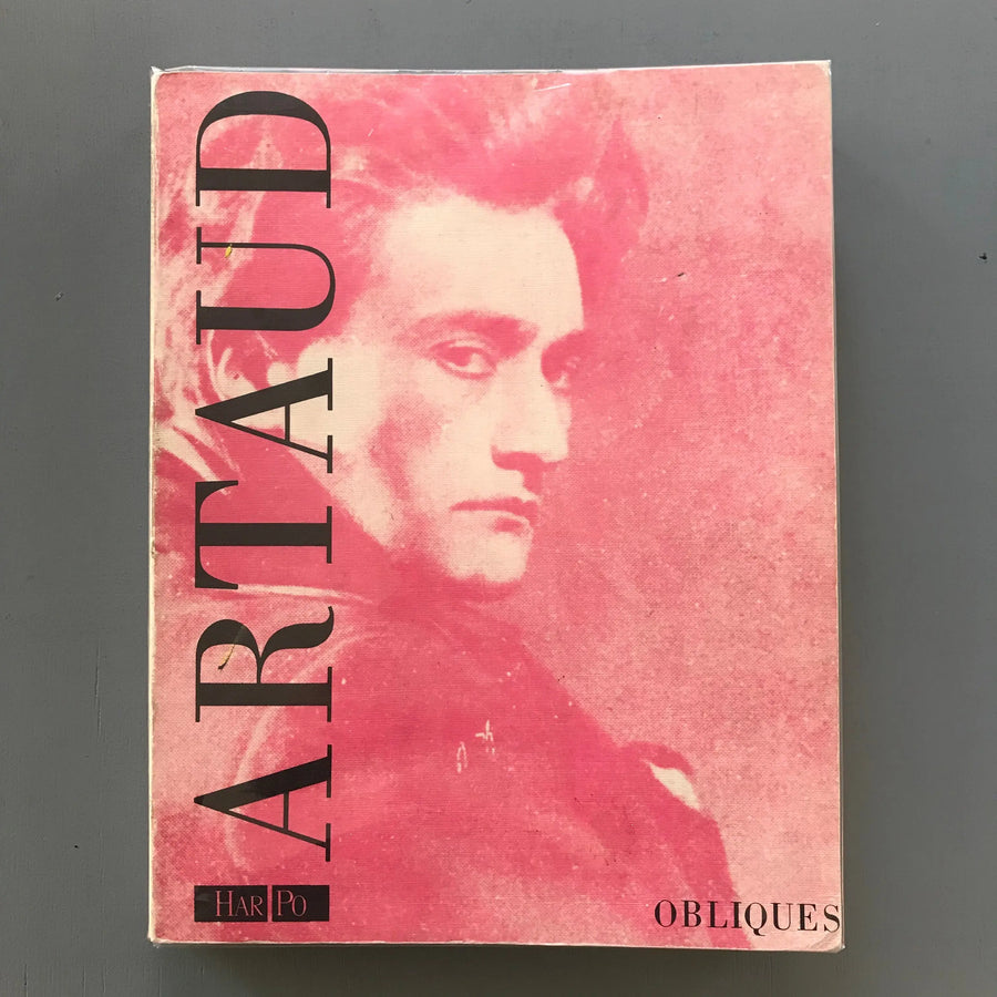 Obliques/Artaud - HAR/PO éditions 1986 Saint-Martin Bookshop
