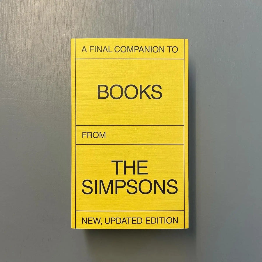 Olivier Lebrun - A Final Companion To Books From The Simpsons - Rollo Press 2020 Saint-Martin Bookshop
