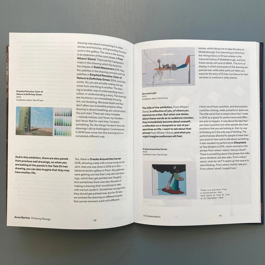 Otobong Nkanga - From Where I Stand - Tate 2019 Saint-Martin Bookshop