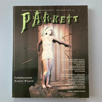 Parkett Vol. 16 - May 1988 - Robert Wilson Saint-Martin Bookshop