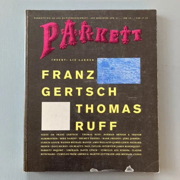 Parkett Vol. 28 - June 1991 - Franz Gertsch, Thomas Ruff Saint-Martin Bookshop