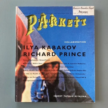 Parkett Vol. 34 - Dec. 1992 - Ilya Kabakov, Richard Prince Saint-Martin Bookshop