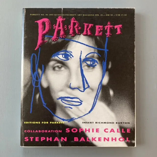 その他 Parkett Vol 36:Sophie Cale/Balkenhol Parkett Vol. 36 - June 1993 - Stephan Balkenhol, Sophie Calle