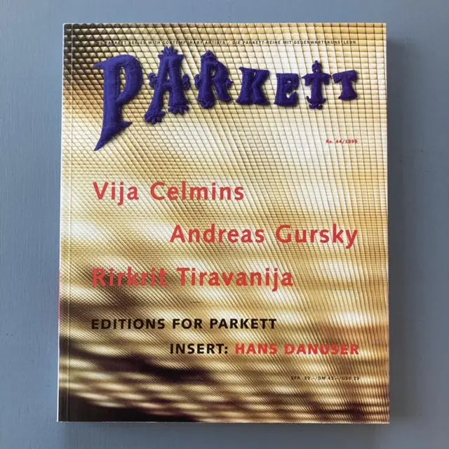 Parkett Vol. 44 - July 1995 - Vija Celmins, Andreas Gursky, Rirkrit Tiravanija Saint-Martin Bookshop