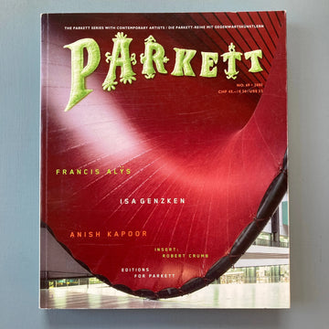 Parkett Vol. 69 - Dec. 2003 - Francis Alÿs, Isa Genzken, Anish Kapoor Saint-Martin Bookshop