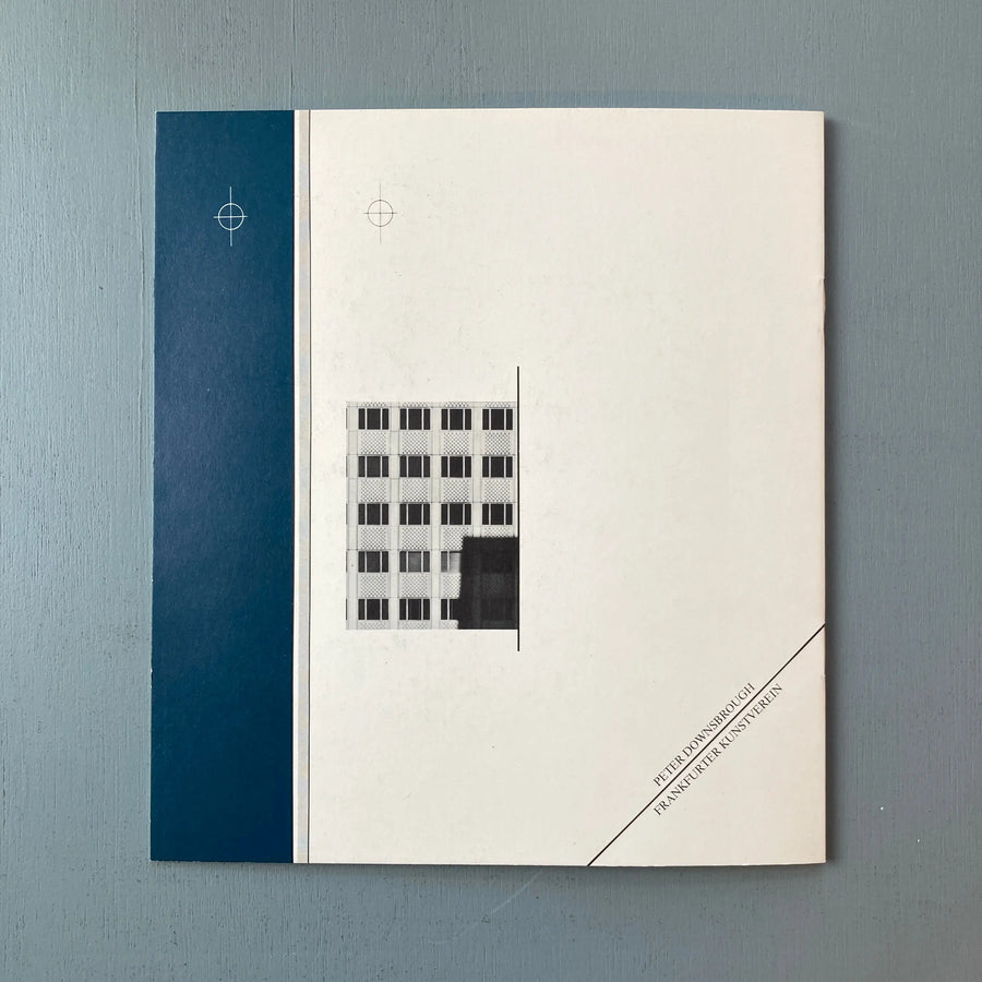 Peter Downsbrough - U SET - Frankfurter Kunstverein 1981 Saint-Martin Bookshop