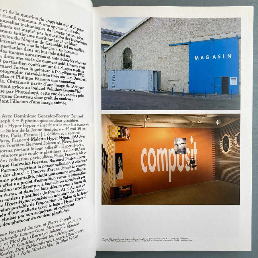 Philippe Parreno - Exhibition catalogue - Centre Pompidou 2009 Saint-Martin Bookshop