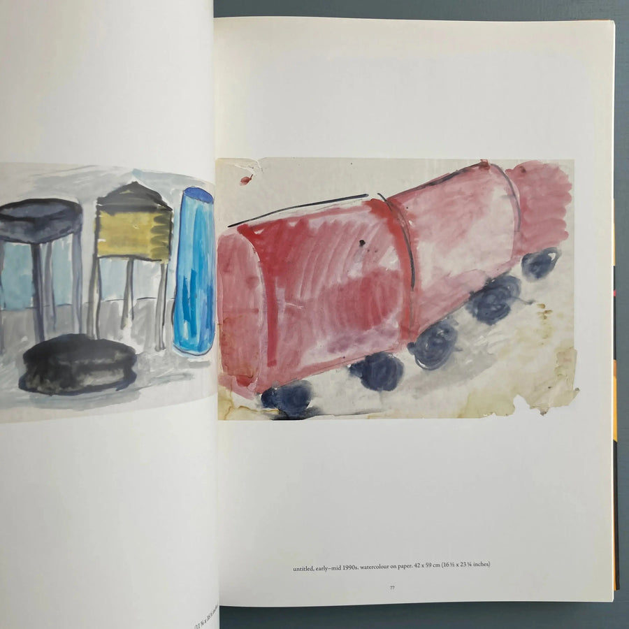 Phyllida Barlow - Fifty Years of Drawings - Hauser & Wirth 2014 Saint-Martin Bookshop