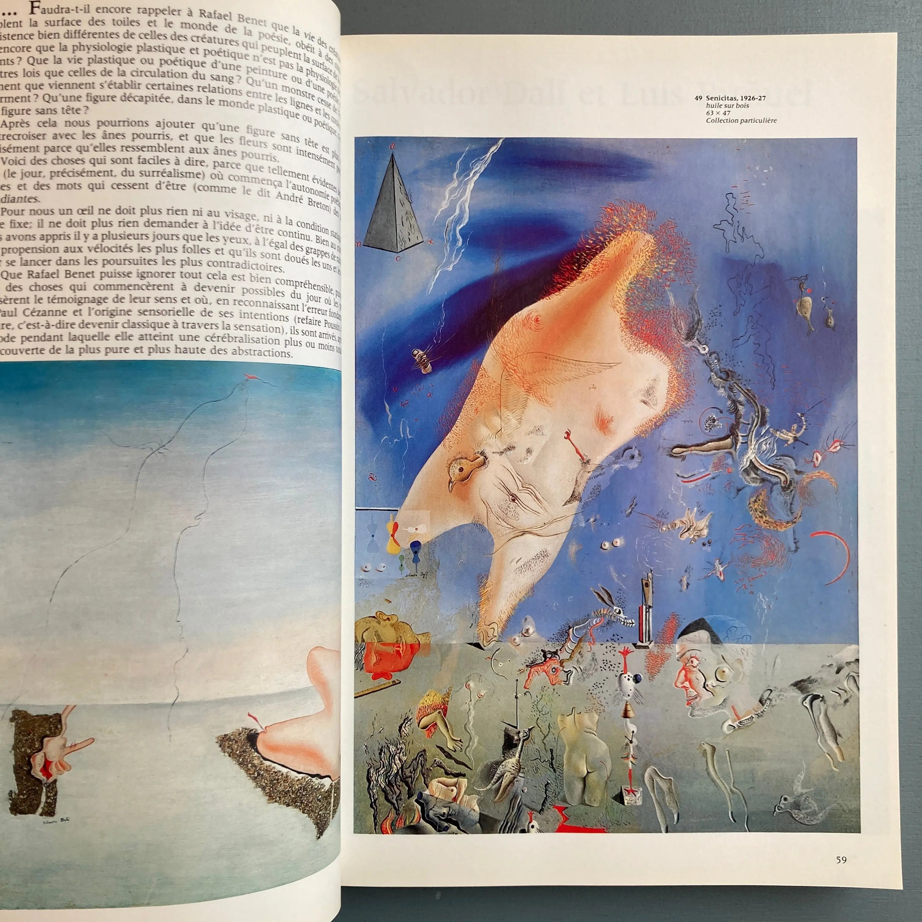 Salvador Dali - rétrospective - Centre Georges Pompidou 1979