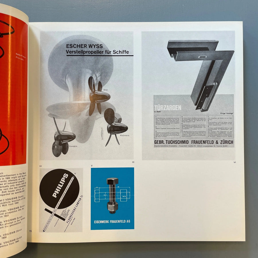 Schweizer Industrie Grafik - ABC Verlag 1965 Saint-Martin Bookshop