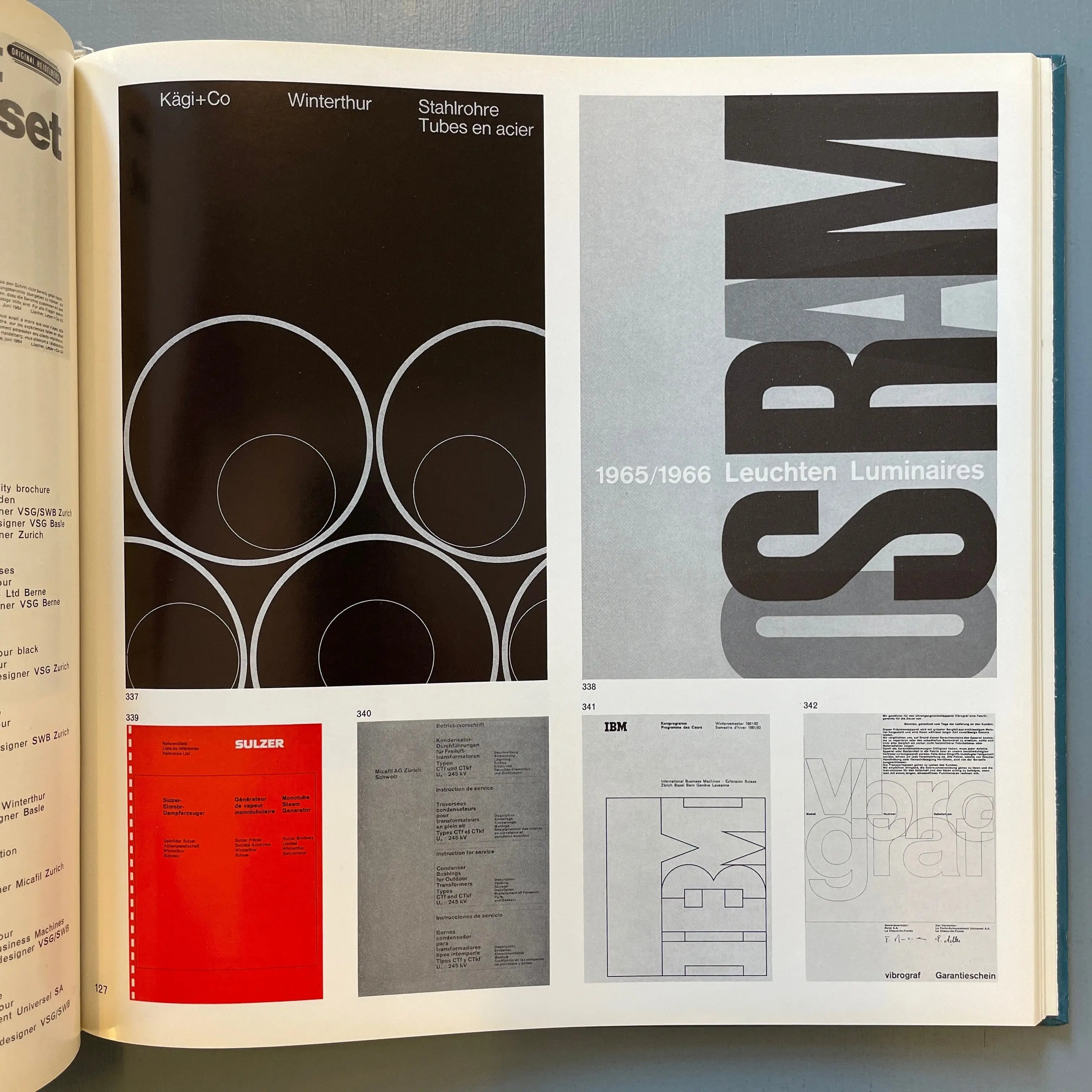 Schweizer Industrie Grafik - ABC Verlag 1965 - Saint-Martin Bookshop