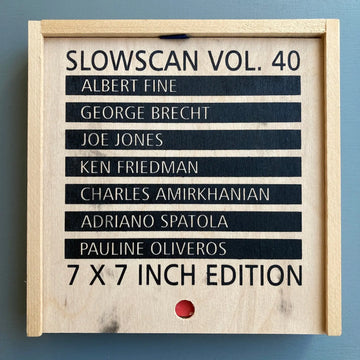 Slowscan Vol.40 with various artists - 2018 Saint-Martin Bookshop
