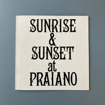 Sol LeWitt - Sunrise & Sunset at Praiano - Rizzoli & Multiples Inc. 1980 Saint-Martin Bookshop