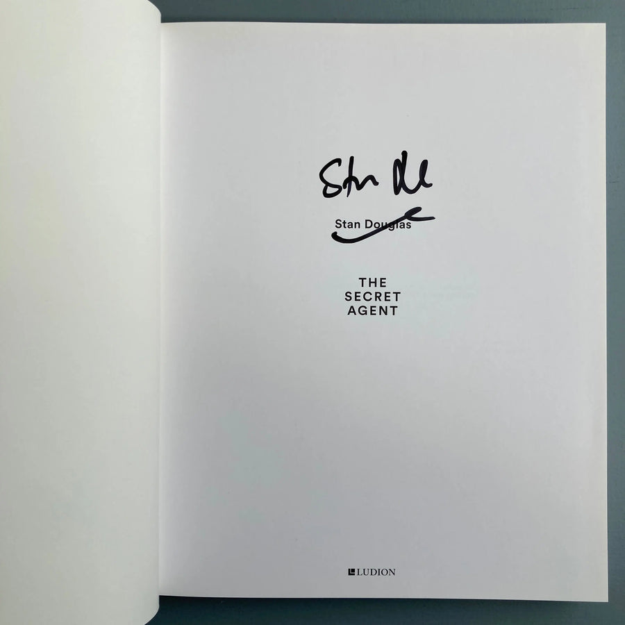 Stan Douglas - The Secret Agent (signed) - Ludion 2015 Saint-Martin Bookshop