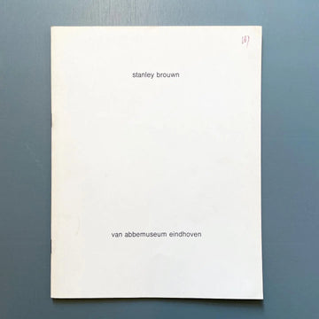 Stanley Brouwn - Catalogue - Van Abbemuseum 1976 Saint-Martin Bookshop
