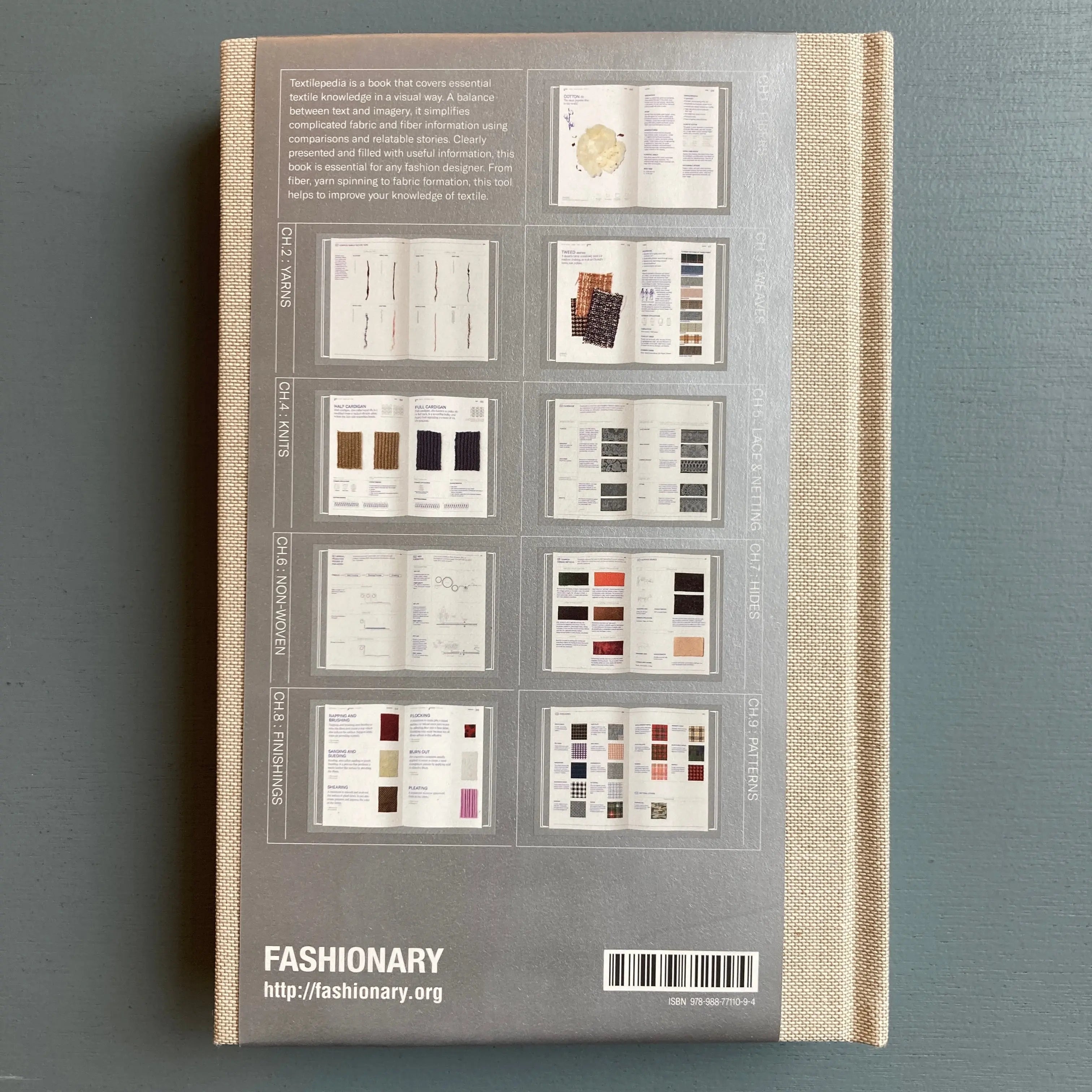 TEXTILEPEDIA The Complete Fabric Guide Fashionary 2022 Saint