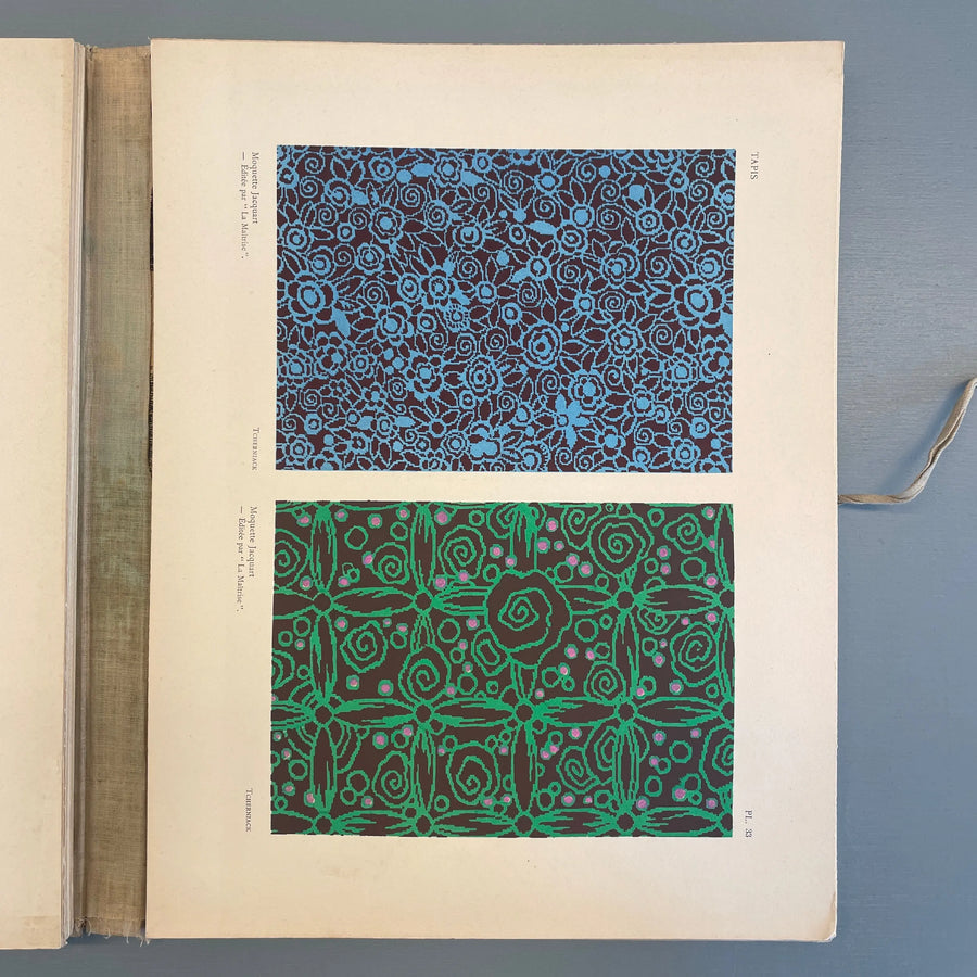 Tapis présentés par Léon Moussinac - Editions Albert Lévy 1925 Saint-Martin Bookshop