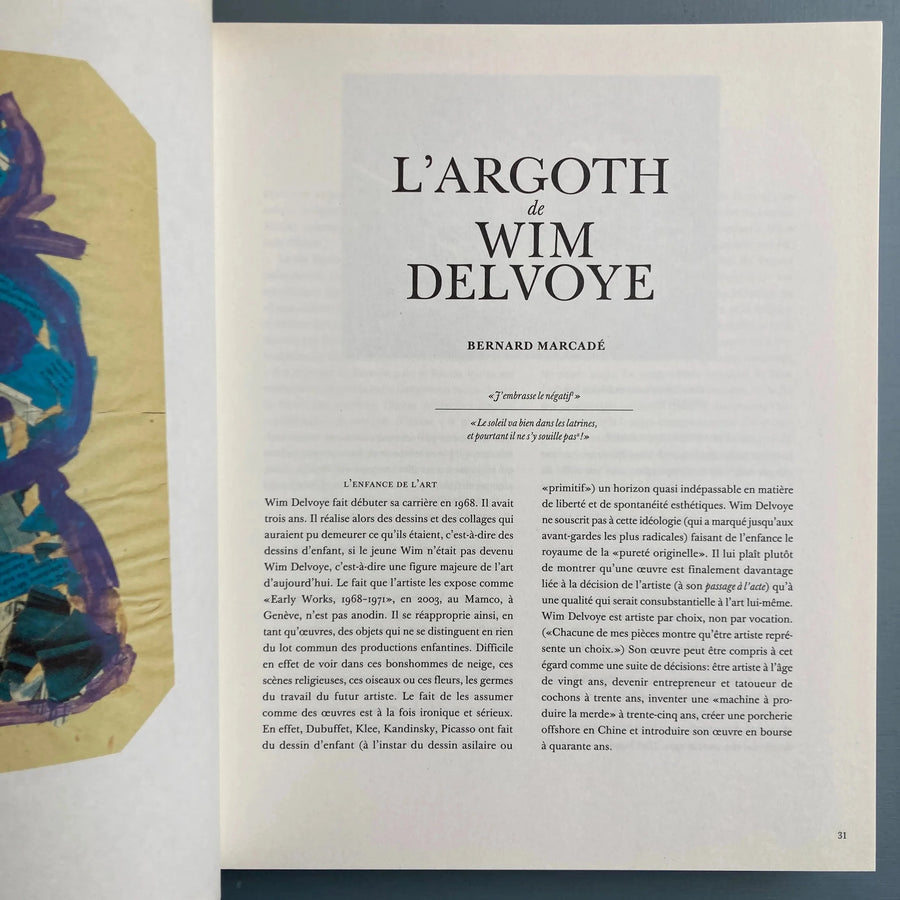 Wim Delvoye - Introspective - Fonds Mercator 2012 - Saint-Martin Bookshop