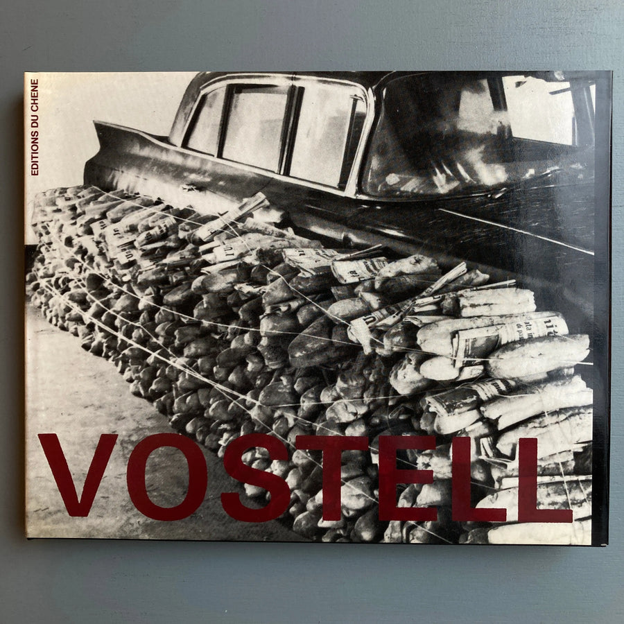 Wolf Vostell - Environnements/Happenings 1958-1974 (signed + print) - Editions du Chêne 1974 Saint-Martin Bookshop