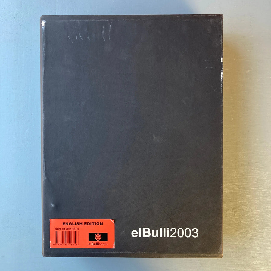 elBulli - 2003-2004 General Catalogue - Ferran Adrià 2006 Saint-Martin Bookshop