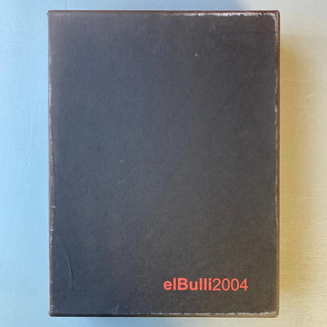 elBulli - 2003-2004 General Catalogue - Ferran Adrià 2006 Saint-Martin Bookshop